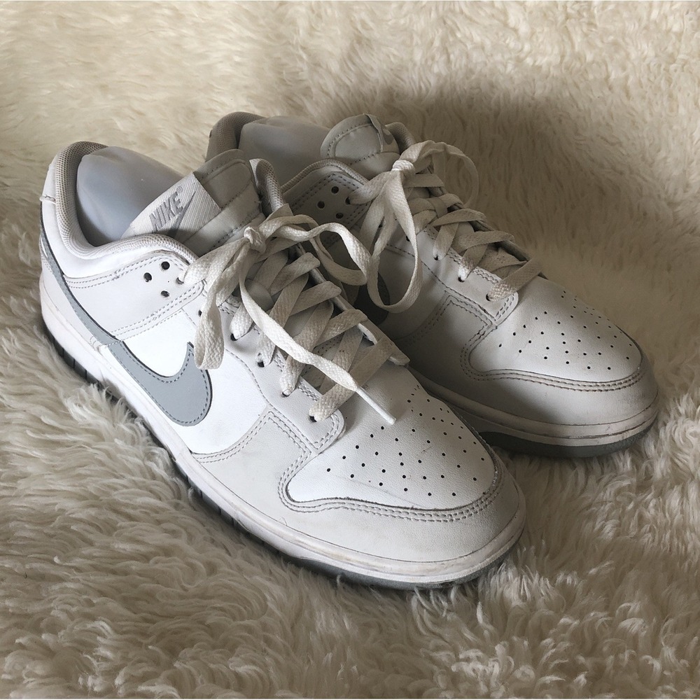Nike Dunk Low DV0831-106 Summit White Light Smoke Grey Shoes Men's Size 9
